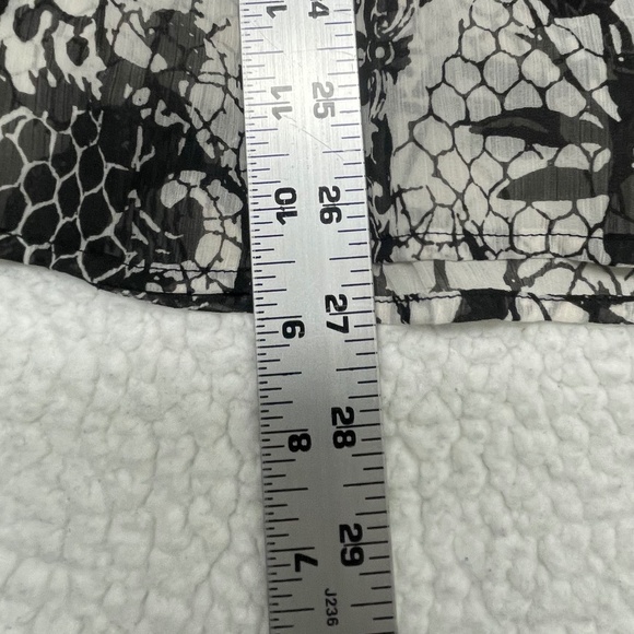 Women’s XL Grace Elements Black/Gray Shear Top - Picture 12 of 13